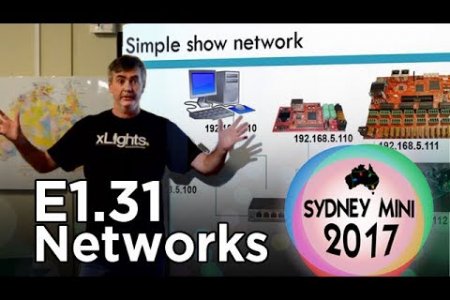 Sydney Mini 2017 - E1.31 Controller Networking