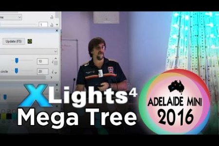 Adelaide Mini 2016 - xLights 4 Mega Tree (and Fing's tree)