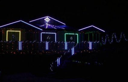Nixay - Song Medley by The Nix&#039;s Christmas Lights 2011