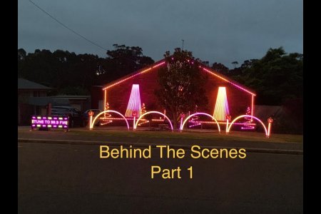2018 Halloween Light Display - Behind the Scenes Part 1 "The Lights / Props"
